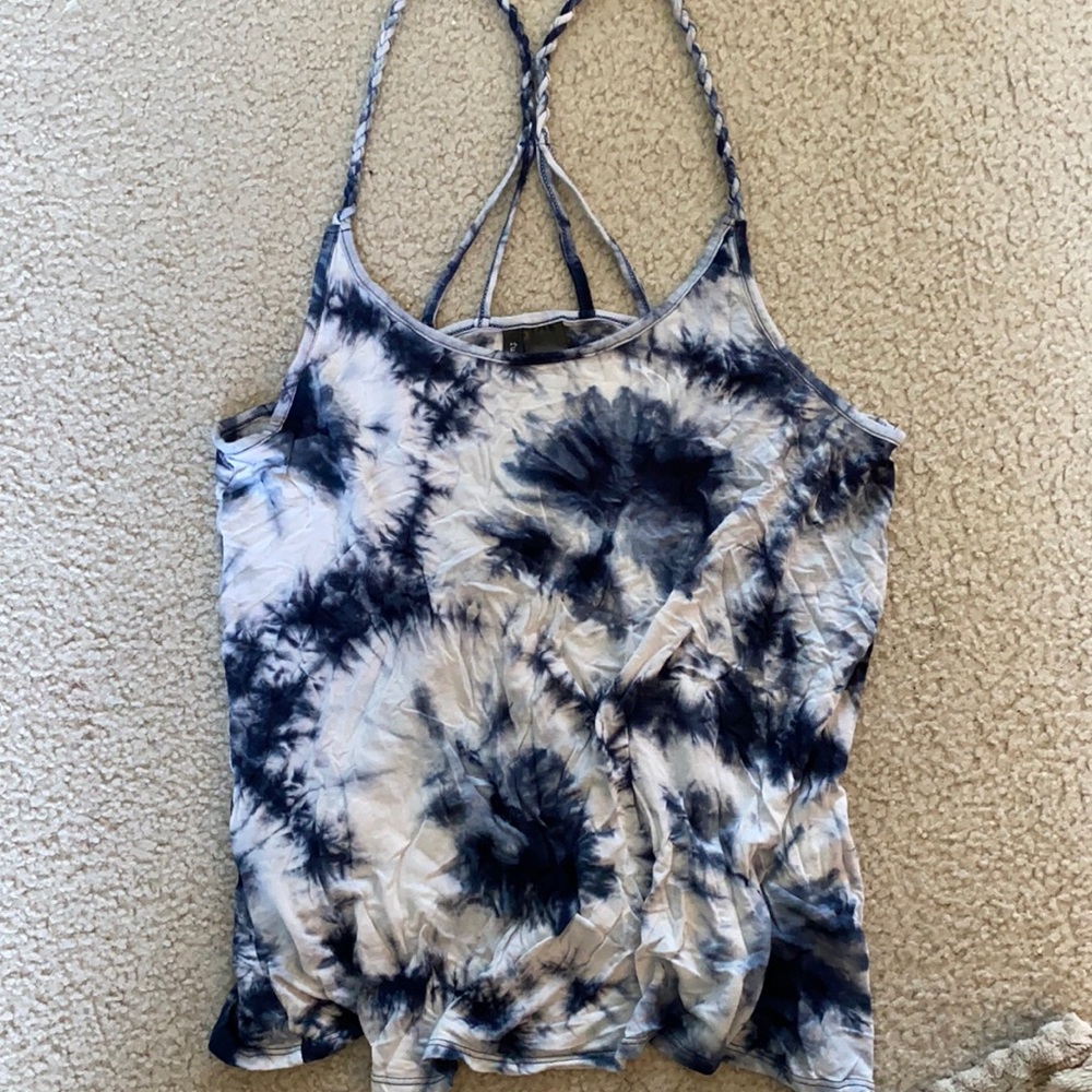 Tie-dye tank top